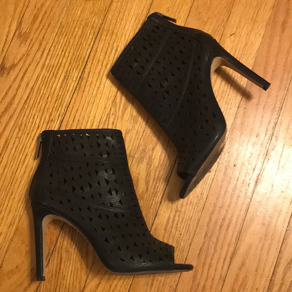 Vince Camuto Peep Toe Ankle Pumps